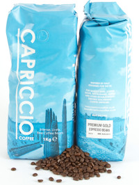 CAPRICCIO COFFEE BEANS Premium Gold